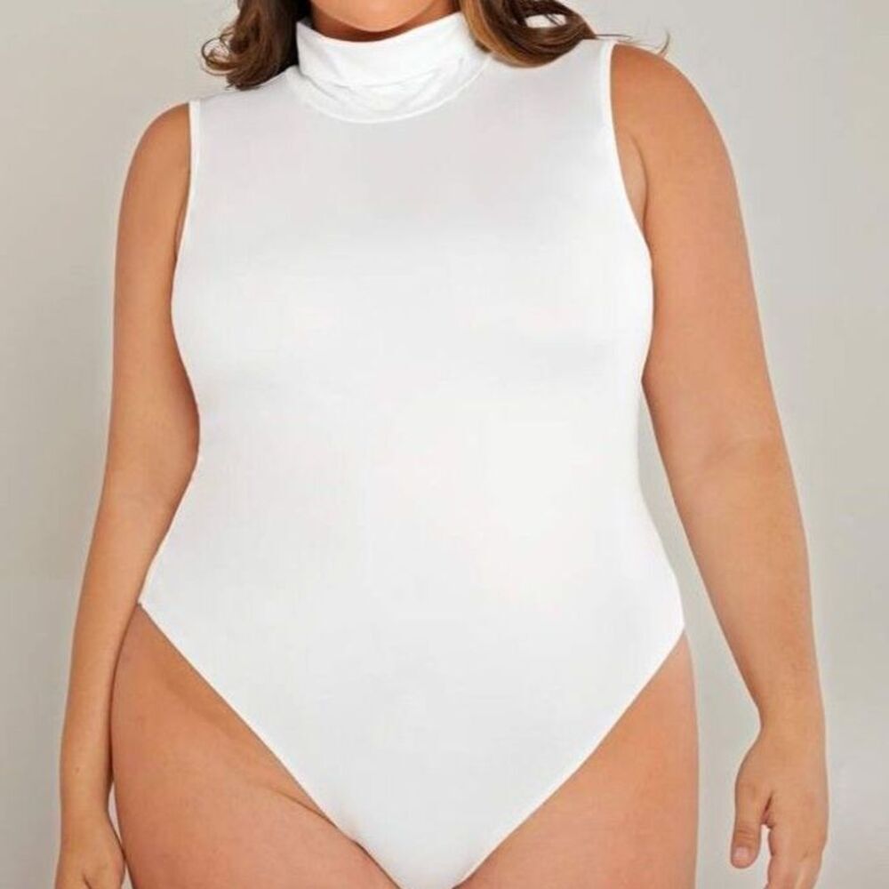 Women's Limited Collection White Bodysuit XL